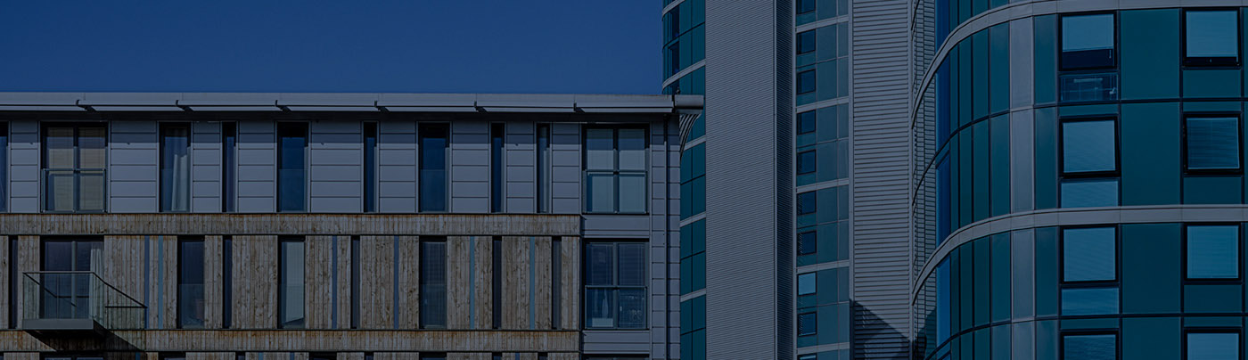 Closeup photo of buildings